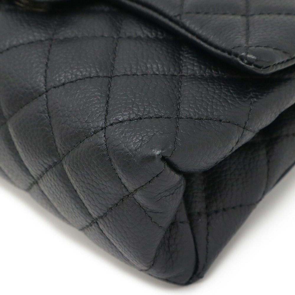 CHANEL Black Caviar Leather Clutch Bag - Picture 4 of 7
